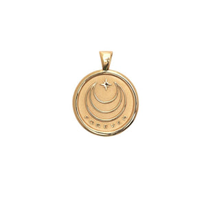 Forever JW Small Pendant Coin Necklace