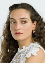 Load image into Gallery viewer, Myrla Earrings - Rose Quartz

