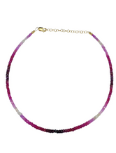 Load image into Gallery viewer, Ruby Ombré Necklace
