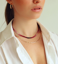 Load image into Gallery viewer, Ruby Ombré Necklace
