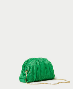 Bailey Pleated Dome Clutch