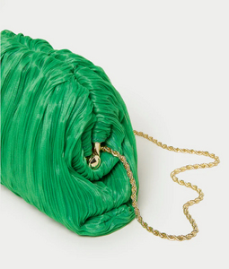 Bailey Pleated Dome Clutch