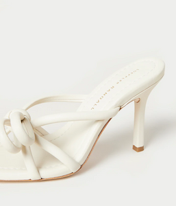 Margi Leather Bow Heel
