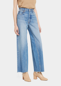 MV Riverview High Rise Wide Straight Ankle Jeans