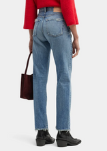 Load image into Gallery viewer, MV Ridgemont High Rise Distressed Straight Ankle Jeans
