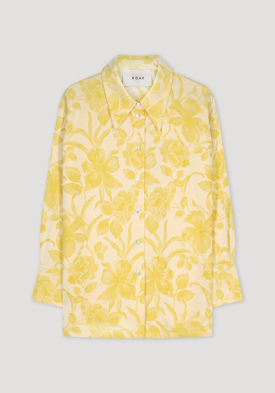 Floral Jacquard Blouse