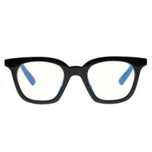 Load image into Gallery viewer, The Snatcher In Black Tie Blue Light Reading Glasses
