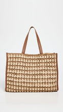 Load image into Gallery viewer, Pia Crochet Raffia Tote
