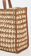 Load image into Gallery viewer, Pia Crochet Raffia Tote
